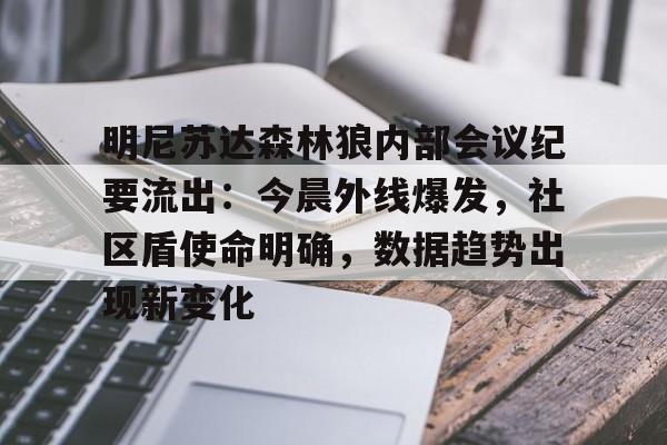 开云电竞平台-明尼苏达森林狼内部会议纪要流出：今晨外线爆发，社区盾使命明确，数据趋势出现新变化的简单介绍